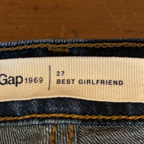 Gap "Best Girlfriend" Jeans Size 27 - Picture 4 of 4